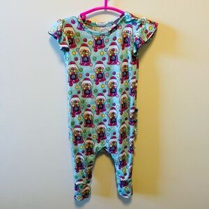 NWOT Posh Peanut Bubblegum Romper